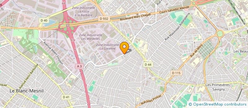 localisation de l'entreprise DARELCHOUABEN à AULNAY-SOUS-BOIS