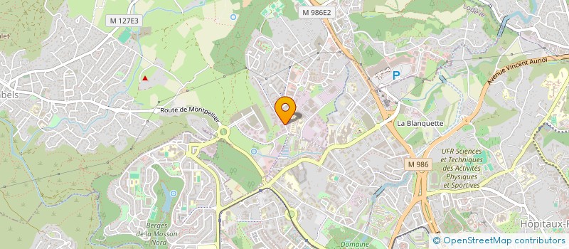 localisation de l'entreprise DAREM  GRABELS