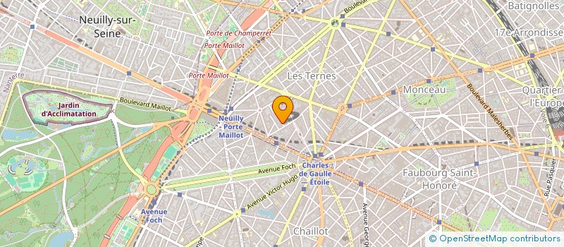 localisation de l'entreprise DARENE à PARIS