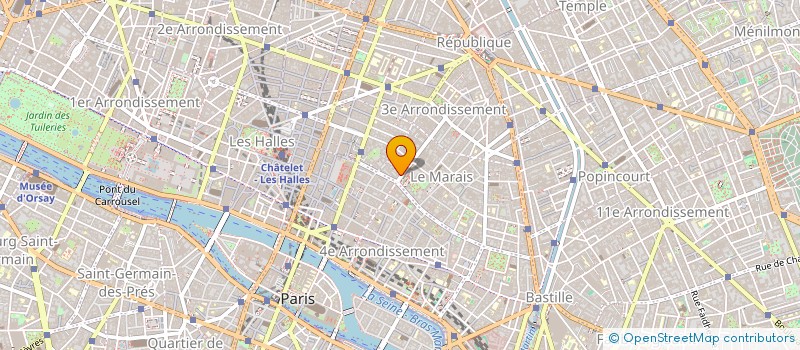 localisation de l'entreprise DARESCO DANSE'ACT  PARIS