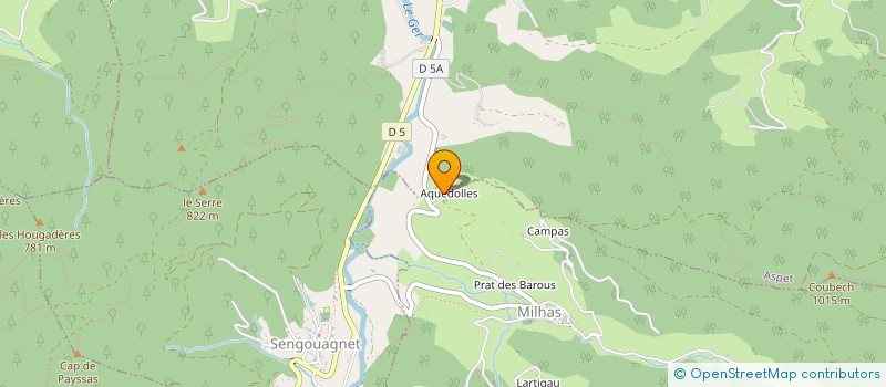 localisation de l'entreprise DARF COMPANY  MILHAS