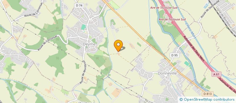 localisation de l'entreprise DARFAC  DEYME