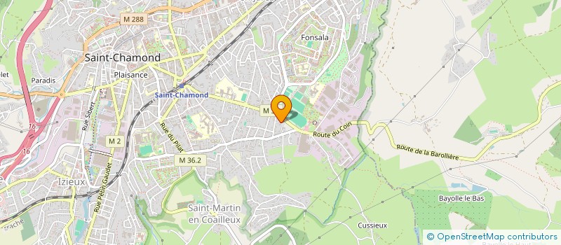 localisation de l'entreprise DARFEUIL  SAINT-CHAMOND