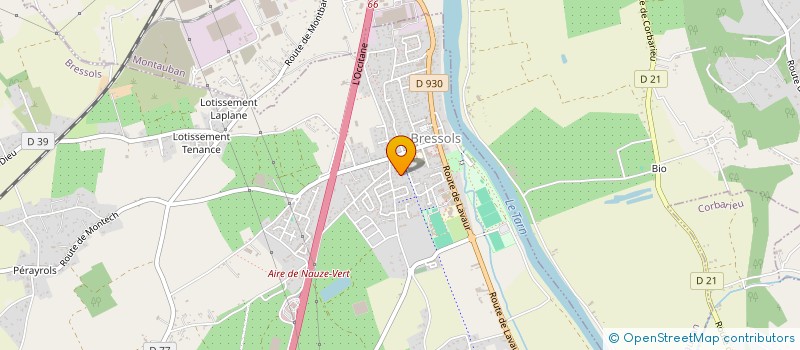 localisation de l'entreprise DARGASSIES & BESOMBES  BRESSOLS