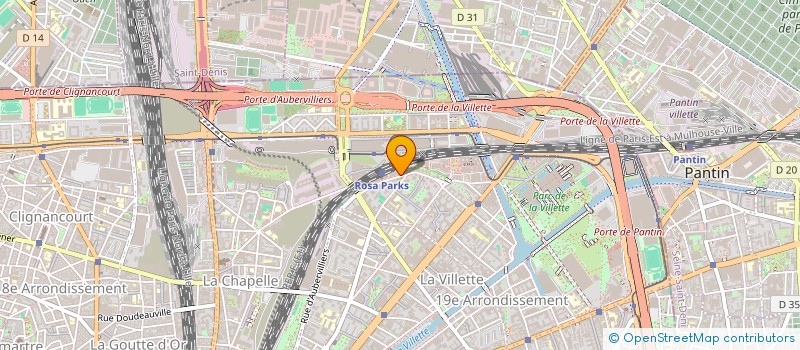 localisation de l'entreprise DARGAUD  PARIS