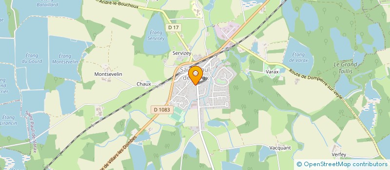 localisation de l'entreprise DARGAUD DIVERS NETTOYAGES à LENT