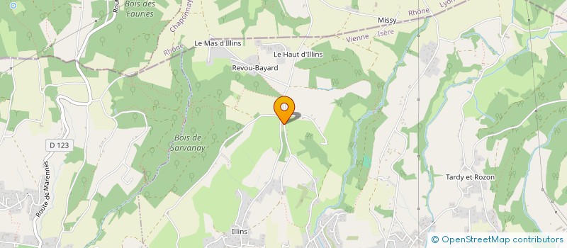 localisation de l'entreprise DARGEST à CORBAS