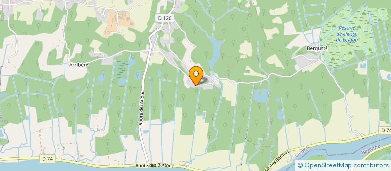 localisation de l'entreprise DARGET FORMATION & COACHING  SAINT-MARTIN-DE-SEIGNANX