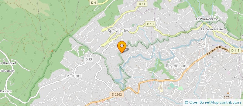 localisation de l'entreprise DARGIL  SPERACEDES