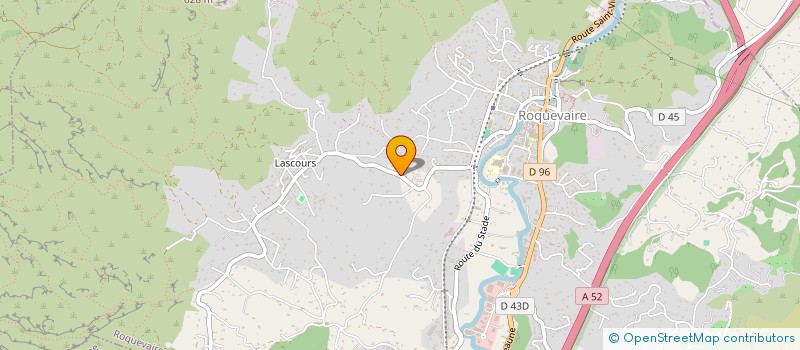 localisation de l'entreprise DARGO  ROQUEVAIRE