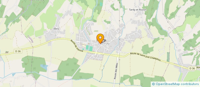 localisation de l'entreprise DARGUIMMO  LUZINAY