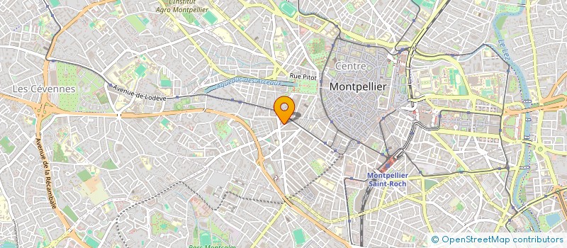 localisation de l'entreprise DARI à MONTPELLIER