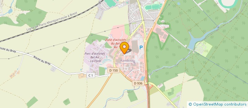 localisation de l'entreprise DARIA  RAMBOUILLET