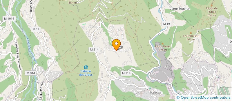 localisation de l'entreprise DARIDAN  FALICON