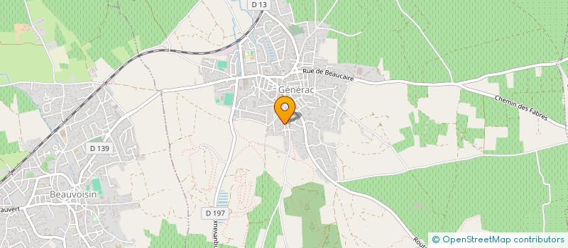 localisation de l'entreprise DARIFAMILY  GENERAC