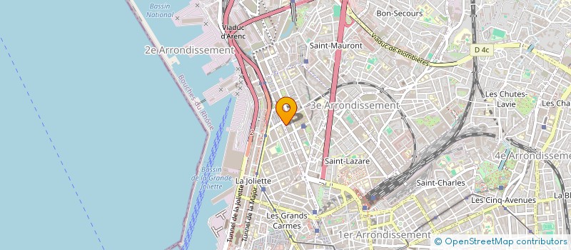localisation de l'entreprise DARINA FCC à MARSEILLE