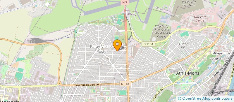 localisation de l'entreprise DARINA VOYAGES à RIS-ORANGIS