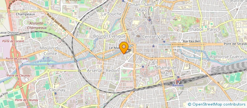 localisation de l'entreprise DARING CONNECT à RENNES