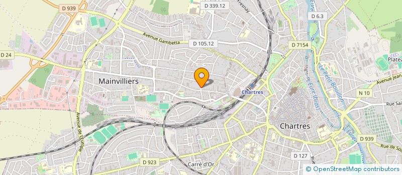 localisation de l'entreprise DARING CREW à AMILLY