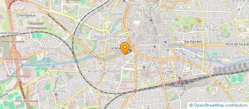 localisation de l'entreprise DARING IT  RENNES