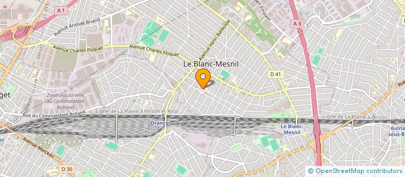 localisation de l'entreprise DARIO AUTO ASURANCES à LE BLANC-MESNIL