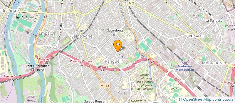 localisation de l'entreprise DARIO BRENS à TOULOUSE