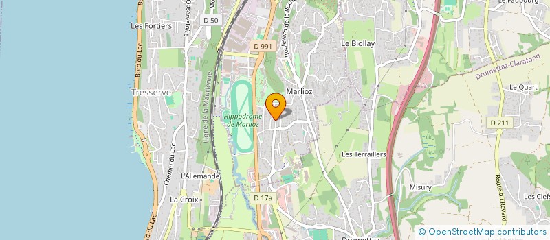 localisation de l'entreprise DARIO ONE  TRESSERVE