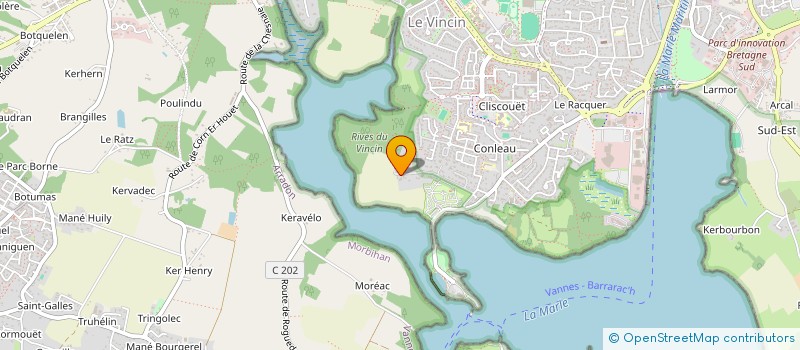 localisation de l'entreprise DARIORITUM à VANNES