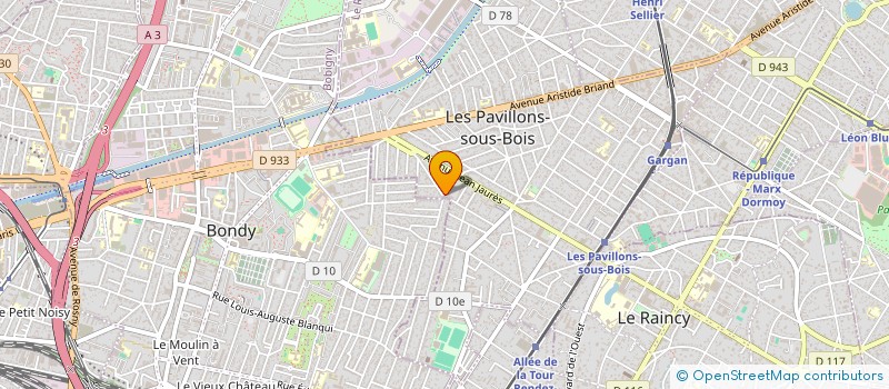 localisation de l'entreprise DARIUS NAVIKAS à LES PAVILLONS-SOUS-BOIS