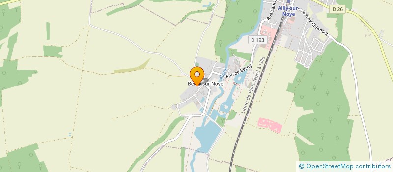 localisation de l'entreprise DARIVAL à AILLY-SUR-NOYE