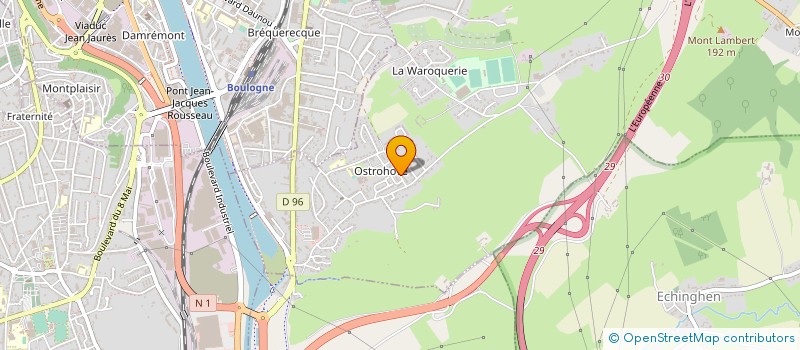 localisation de l'entreprise DARK - ANGEL  SAINT-MARTIN-BOULOGNE