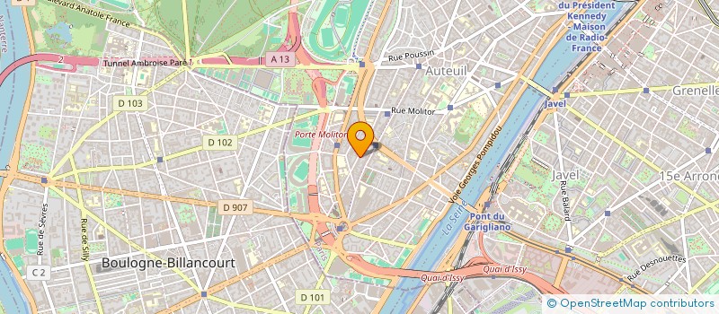 localisation de l'entreprise DARK CAB  PARIS