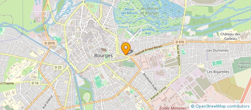 localisation de l'entreprise DARK LEMON JUICE  BOURGES