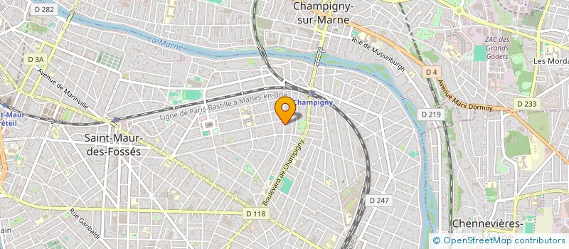 localisation de l'entreprise DARK MAUL à SAINT-MAUR-DES-FOSSES