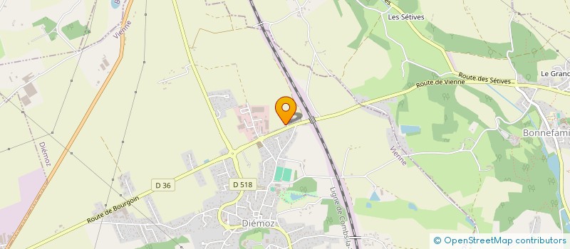 localisation de l'entreprise DARK SECRET  DIEMOZ