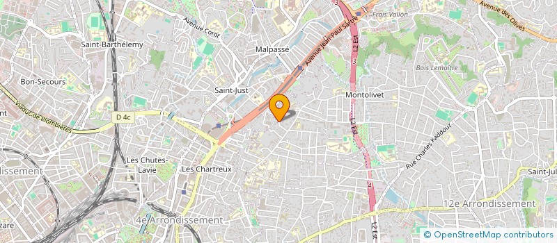 localisation de l'entreprise DARK SOUL XIII  MARSEILLE 13