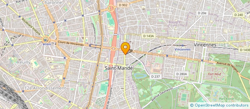 localisation de l'entreprise DARK UMOYA à SAINT-MANDE