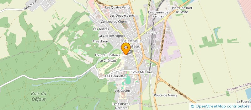 localisation de l'entreprise DARK WOLFS AIRSOFT  BRIENNE-LE-CHATEAU