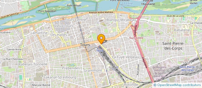 localisation de l'entreprise DARK37  TOURS