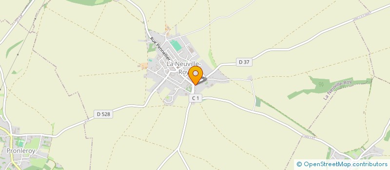 localisation de l'entreprise DARKCAM  LA NEUVILLE-ROY