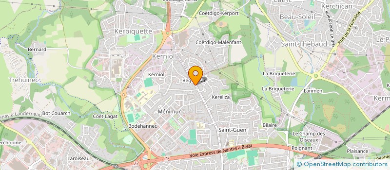 localisation de l'entreprise DARKER KARTBOY RACING à VANNES