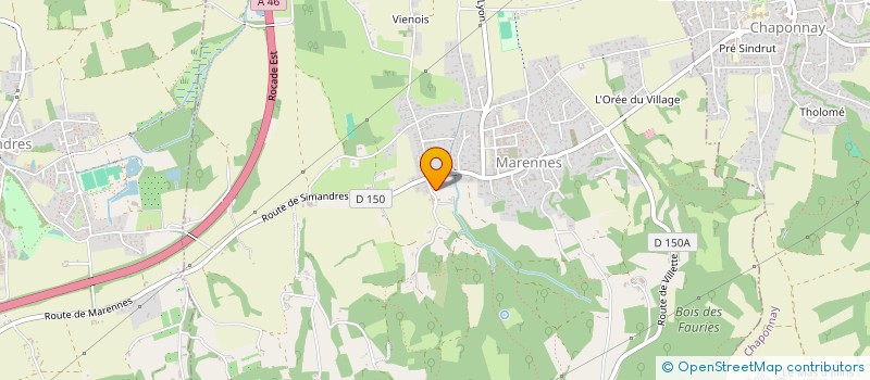 localisation de l'entreprise DARKHAM  MARENNES