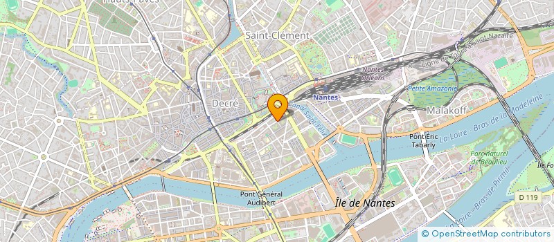 localisation de l'entreprise DARKLY DIVINE EVENT PRODUCTIONS  NANTES