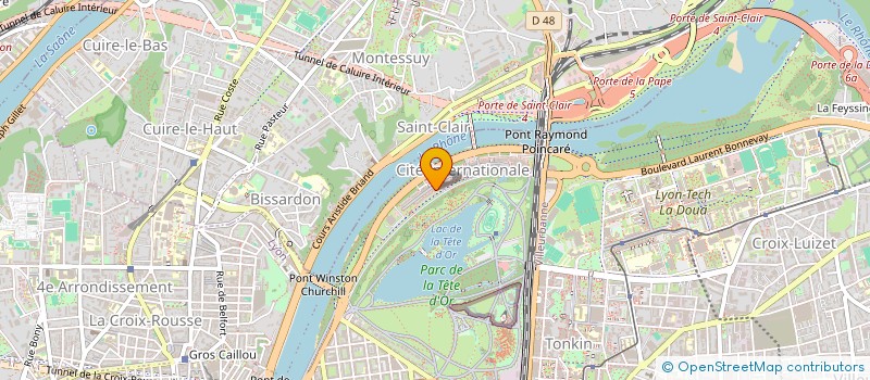 localisation de l'entreprise DARKNPROD à LYON