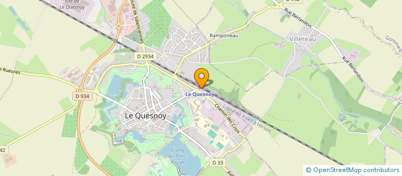 localisation de l'entreprise DARKOM à LE QUESNOY