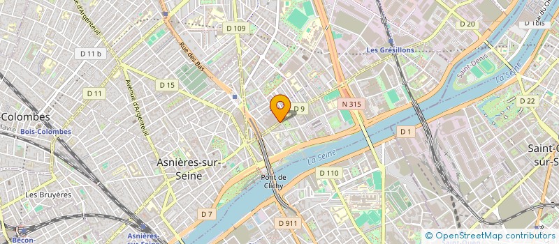 localisation de l'entreprise DARKOUM à GENNEVILLIERS