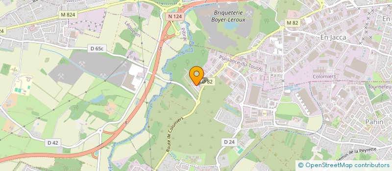 localisation de l'entreprise DARKPADS à PLAISANCE-DU-TOUCH
