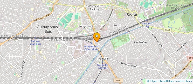 localisation de l'entreprise DARKTRAINING à SEVRAN