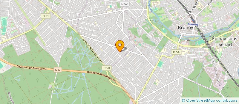 localisation de l'entreprise DARLAH  YERRES