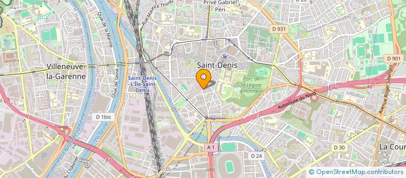 localisation de l'entreprise DARLINE LOCKS à SAINT-DENIS